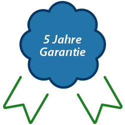 5 Jahre Garantie 5 Jahre Garantie