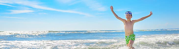 Baden im Meer
