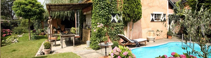 Kleine, einheimische Hotels