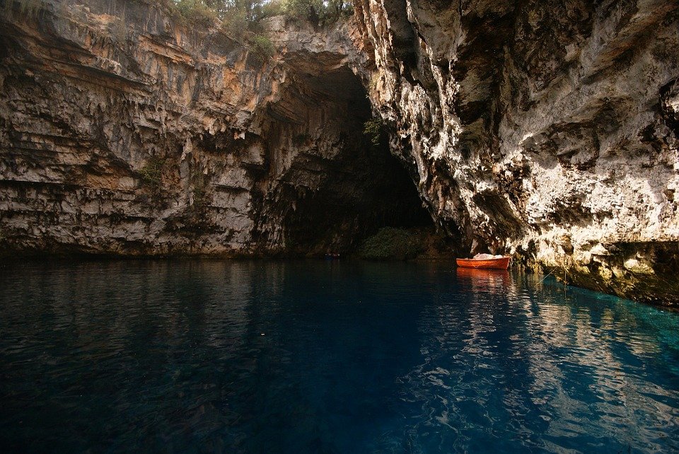 Melissani Cave - Griechenland