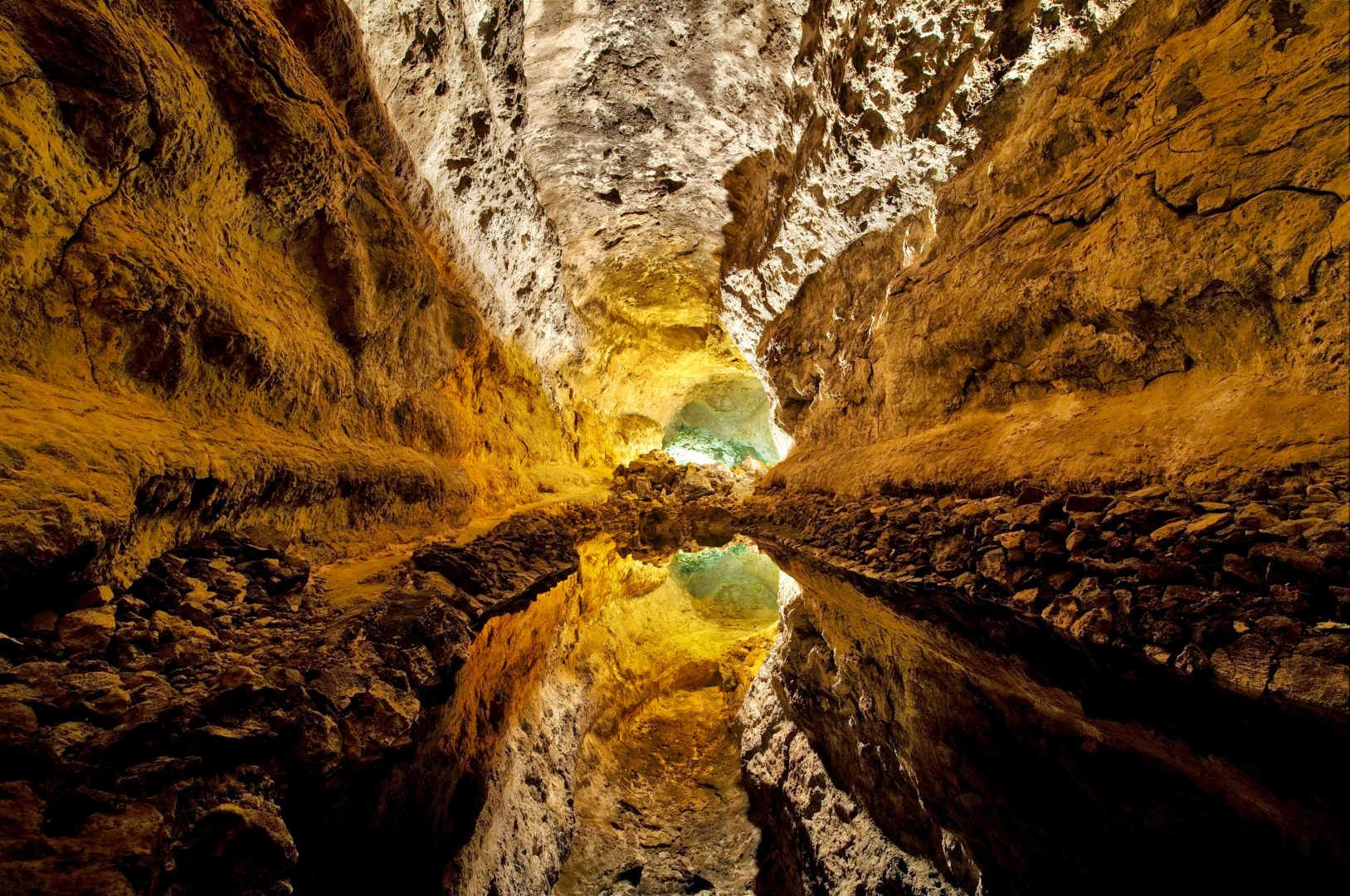 Cuevas de los Verdes, Lanzarote, Unterirdische Höhlen