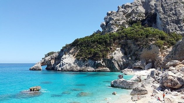 Küste auf Sardinien