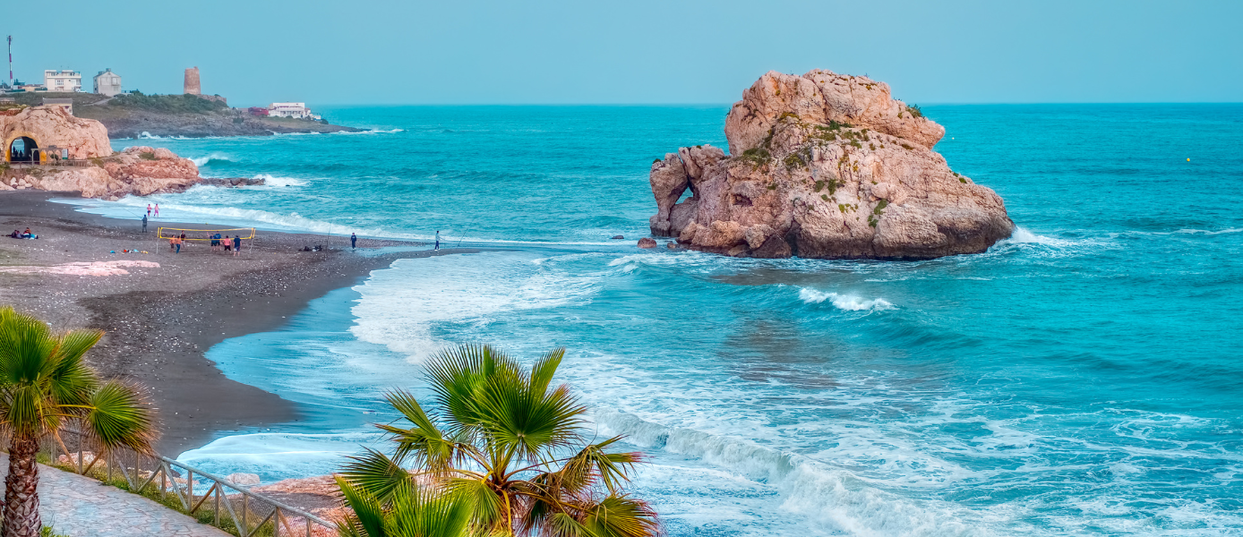 Strand in Málaga