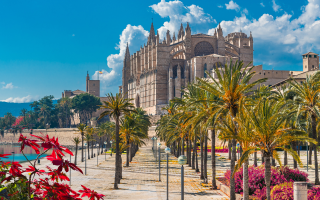 Kathedrale La Seu in Palma de Mallorca