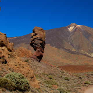 Los Roques vor dem Teide auf Teneriffa