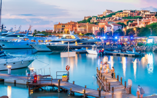 Yachthafen in Porto Cervo