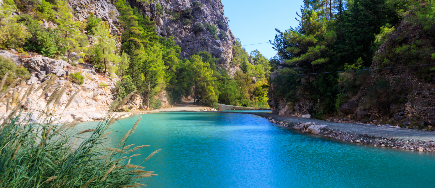 Fluss im Göynük Canyon