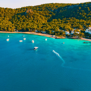 Blick auf Kemer Strand