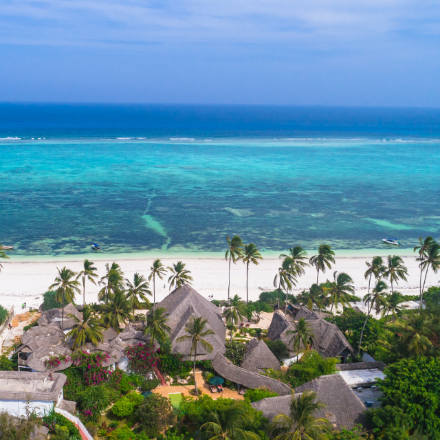 Strand und Meer bei Matemwe auf Sansibar