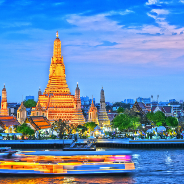 Bangkok Tempel der Morgenröte