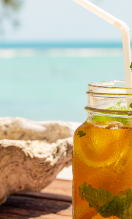 Cocktail am Strand