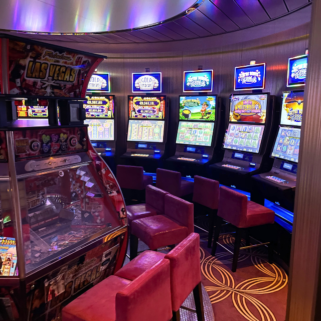 Spieltische im Casino