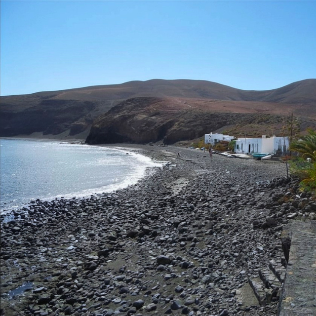 Steinstrand Playa Quemada