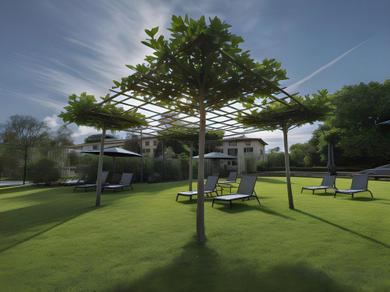 Gartenanlage