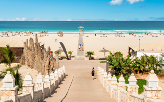 Kap Verde Boa Vista Strand