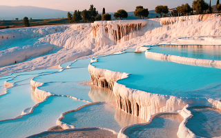 Pamukkale Kalkterrassen