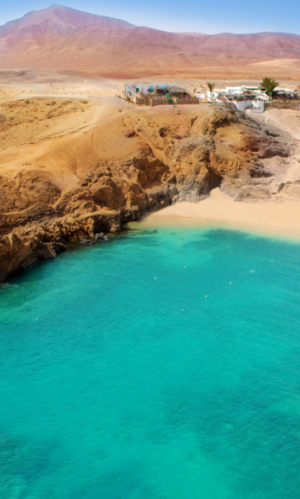Überblick über Playa de Papagayo