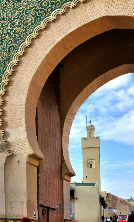 Berühmtes Tor in Fès