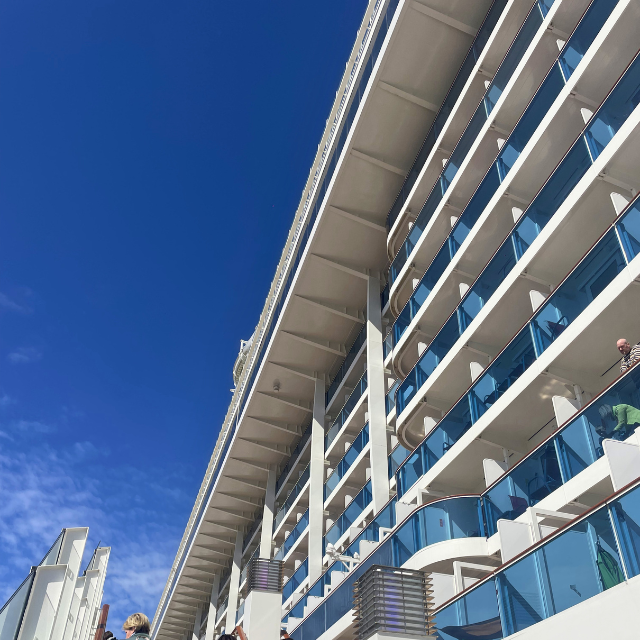 Balkone auf der AIDA