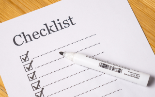 Checkliste