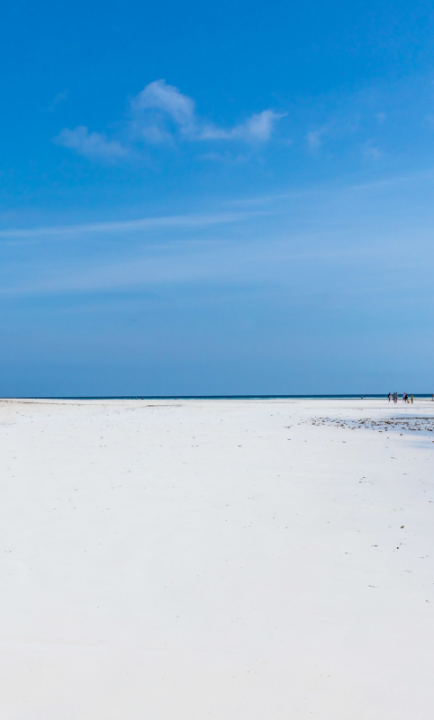 Blick auf Muyuni Beach