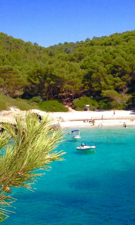 Badebucht auf Menorca