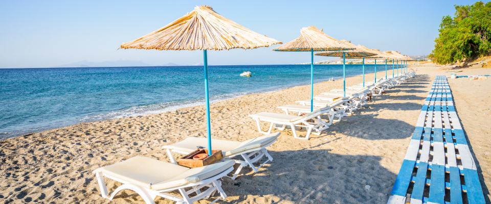 Griechische Inseln Kos Strand