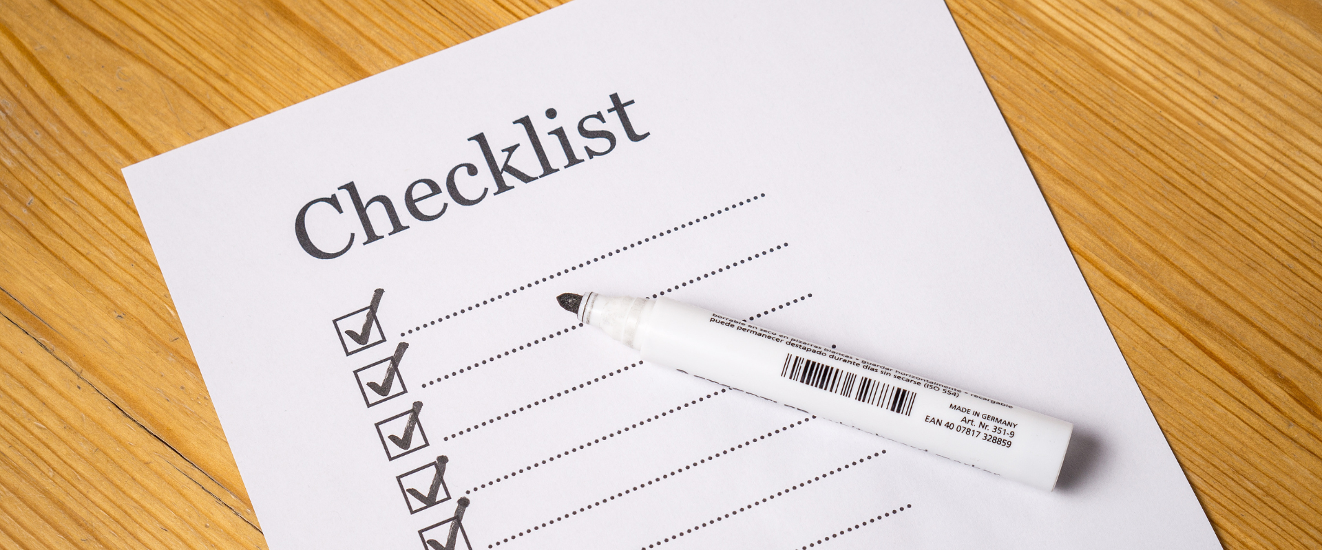 Checkliste
