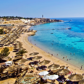 Hotelanlagen mit Hausriff in Sharm el Sheik