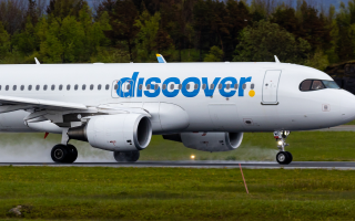 Discover Airlines Flugzeug
