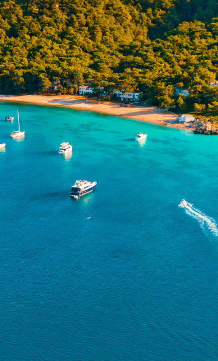 Blick auf Kemer Strand