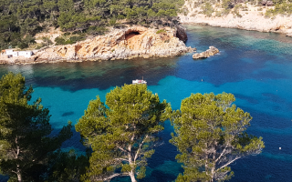 Ibiza Ausblick von Sant Miquel